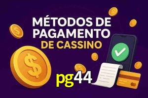 Métodos de Pagamento no pg44