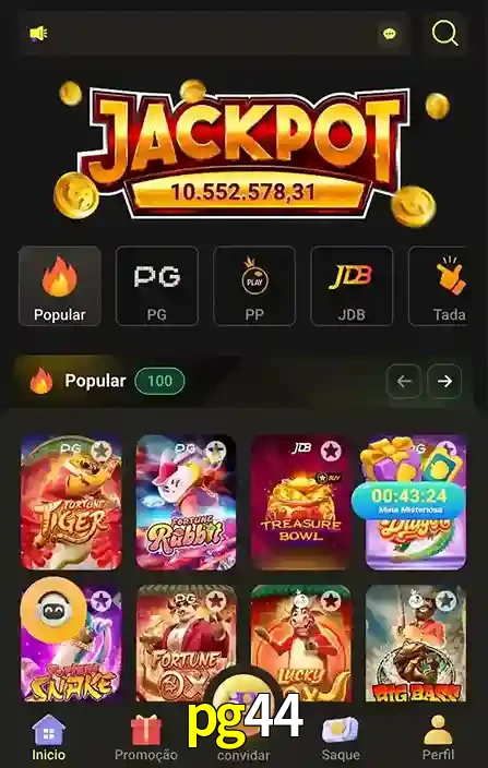 Promoções Especiais no pg44 App